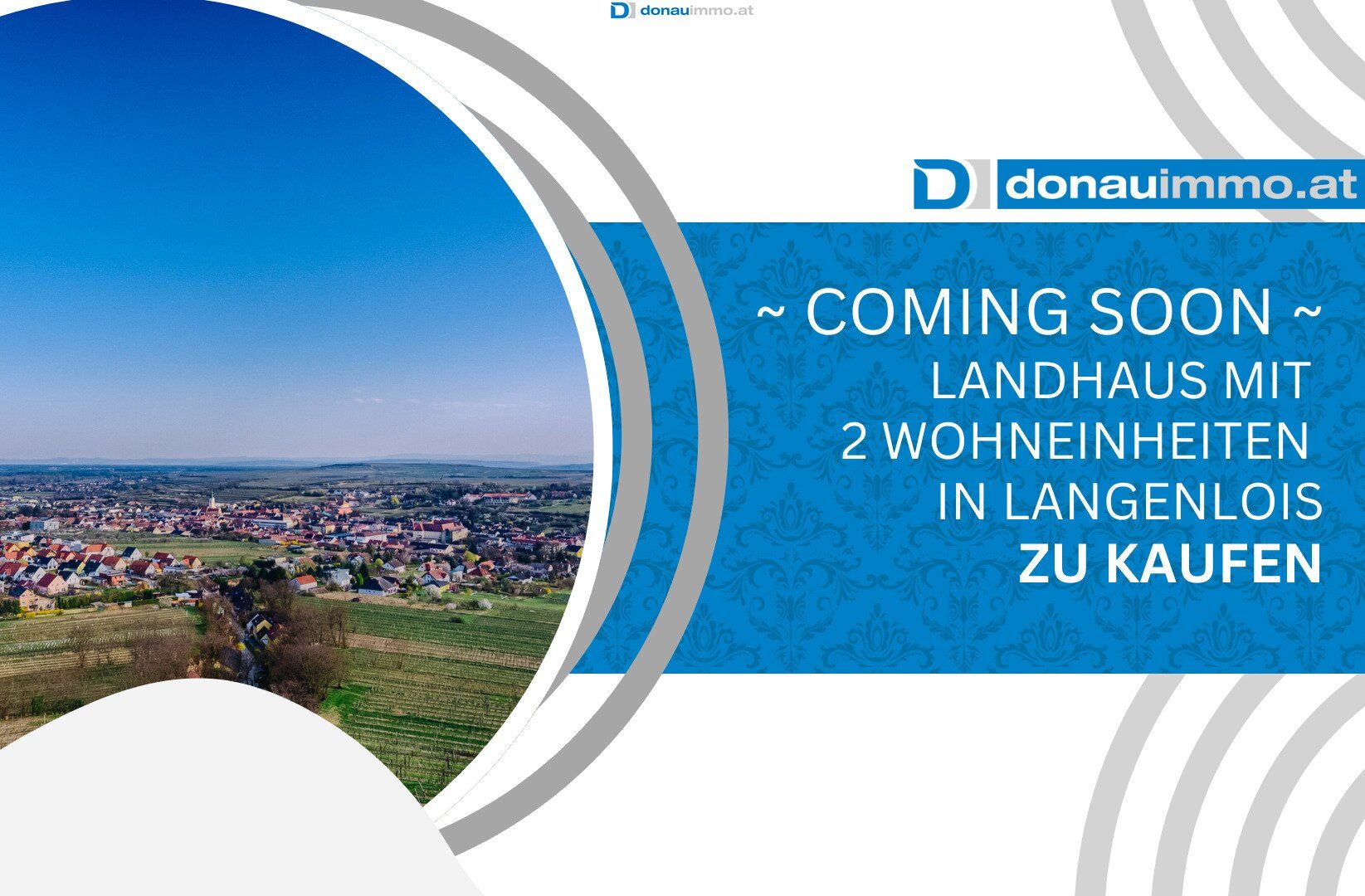 Coming soon - Landhaus mit 2 Wohneinheiten, großem Stadl, Garten sowie vielzähligen Lager und Arbeitsmöglichkeiten in Langenlois