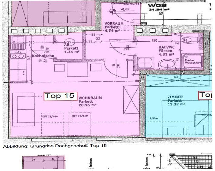 Geidorf - Sanierte 1-Zimmer-Dachgeschosswohnung mit Lift - Més