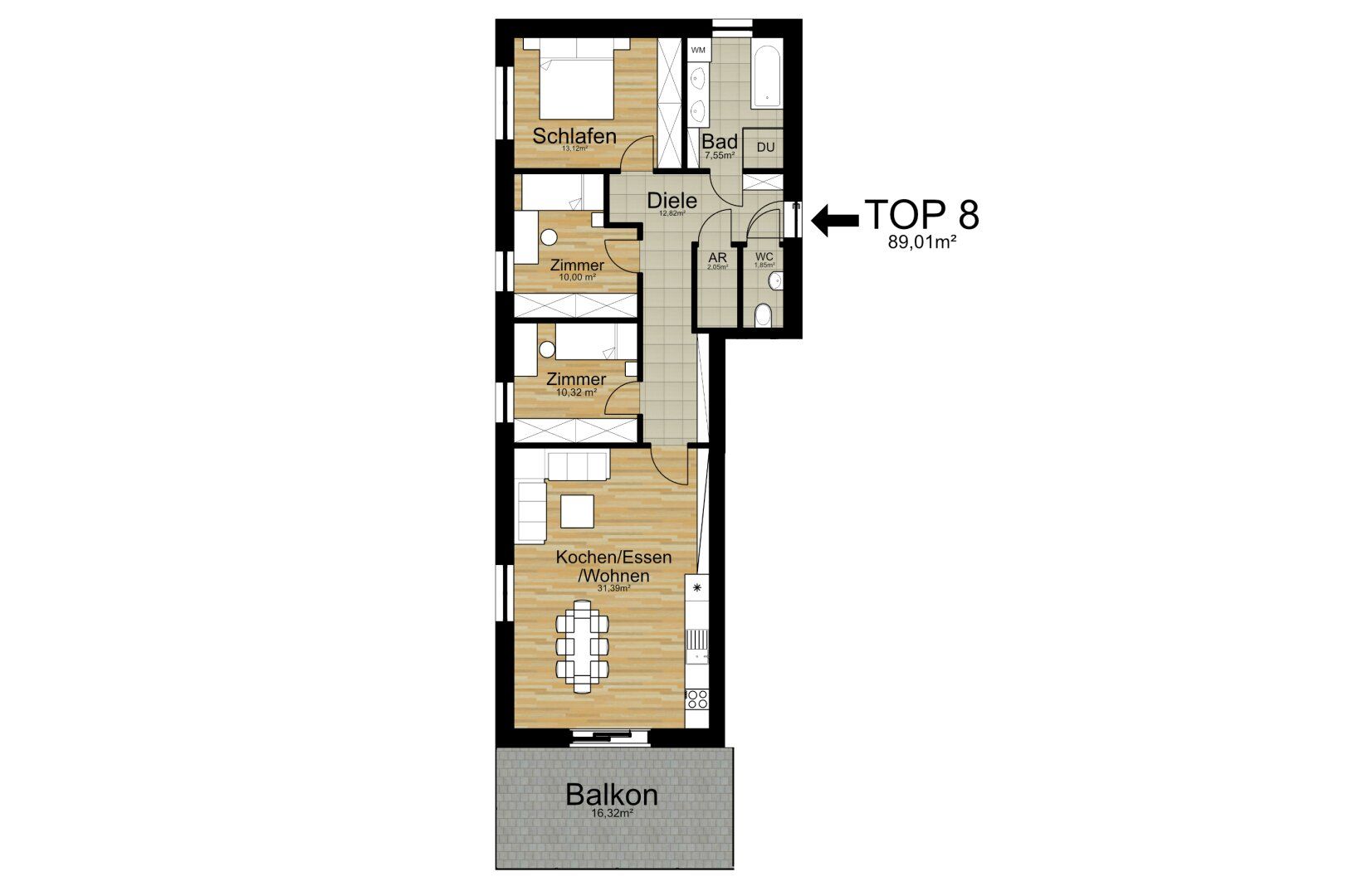 Wohnung – Graz - Ansicht 5