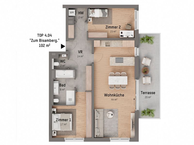Wohnung – Wien, Strebersdorf - Ansicht 4