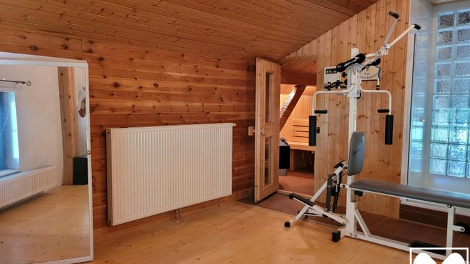 ... und Sauna im DG