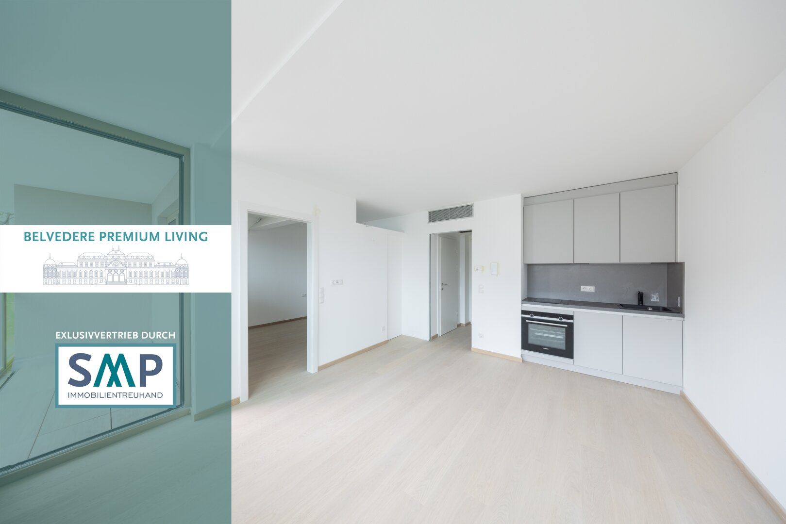 Belvedere Premium Living: 2-Zi. Whg. & Loggia