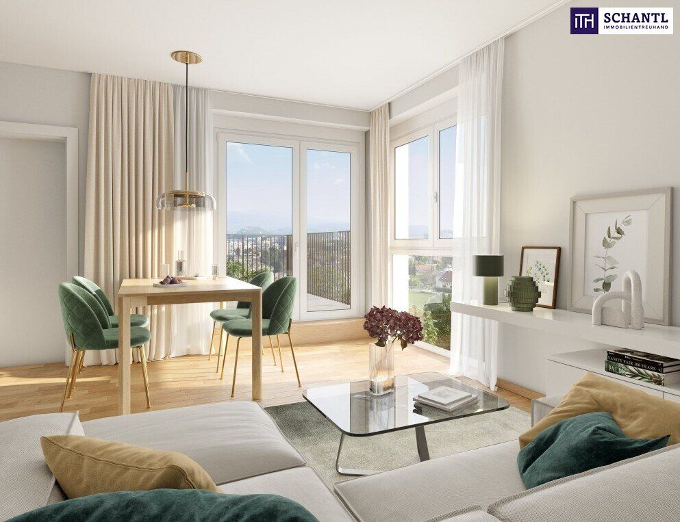 Supercoole 34m² Wohnung im 6.OG - Urban Living mit Blick über die Stadt! PROVISIONSFREI!!!