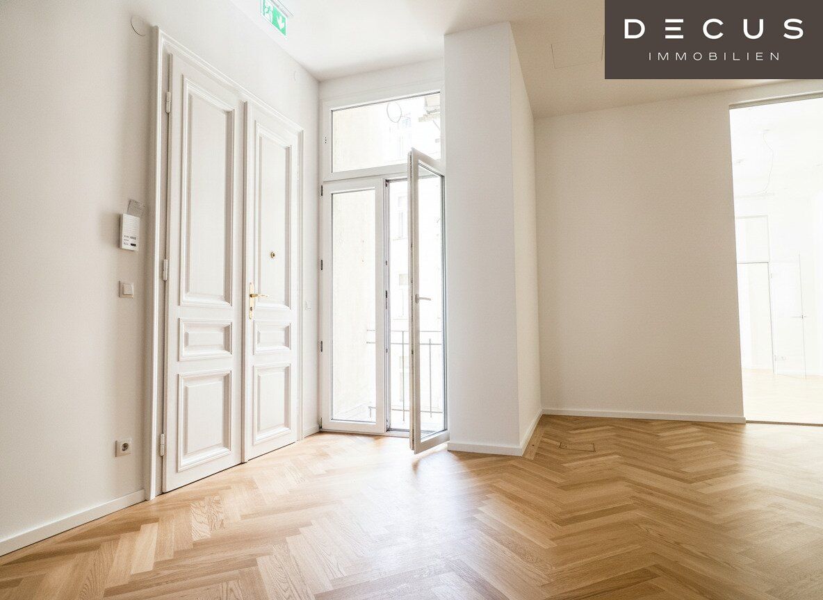 | Herrlich saniertes ALTBAUBÜRO mit kleinem Balkon | GEKÜHLT | Nähe STUBENRING - Ansicht 2