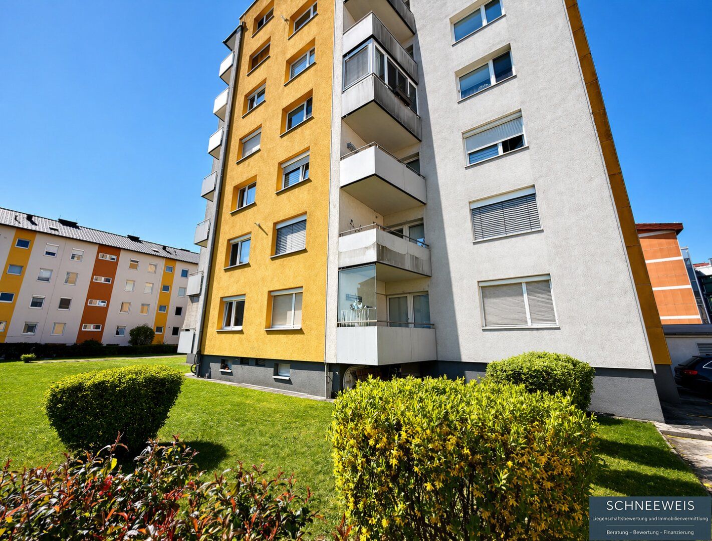 TRAUN | ST.MARTIN: Vollständig möblierte 3-Zimmer-Wohnung mit kleinem Balkon in Trauner Bestlage! - Ansicht 3