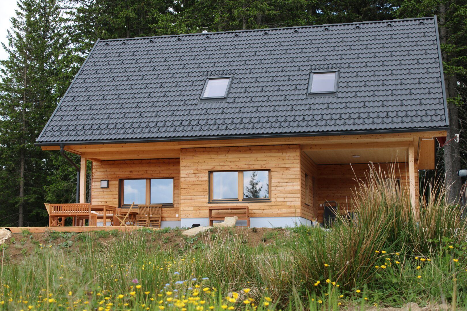 Wunderschönes Ferienhausprojekt in TOP-(AN)-Lage (Modriach) Haus C