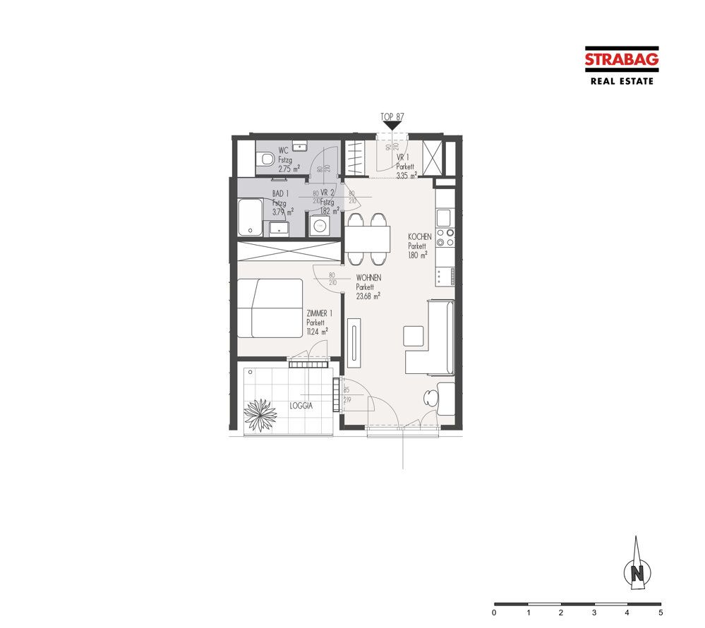 Wohnung – Wien, Neu-Erlaa, Katastralgemeinde Erlaa - Ansicht 2