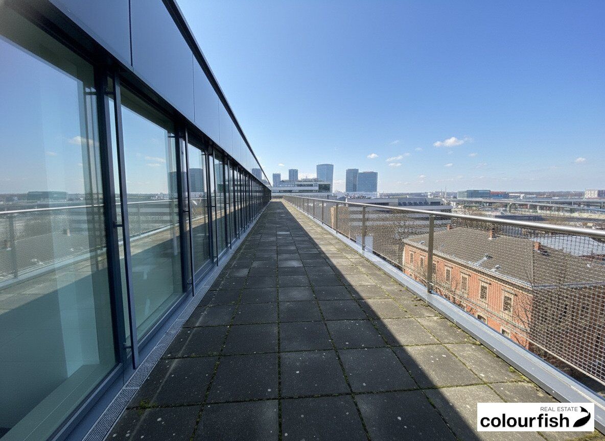 Kleine Bürofläche mit großzügiger Terrasse in St. Marx