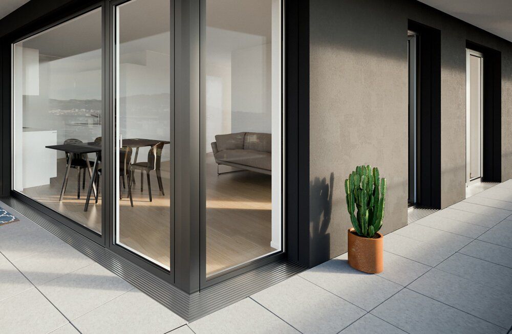 BRUCKNER TOWER - moderne 70m² Wohnung inkl Küche und TG-Stellplatz und Balkon im 22. OIG