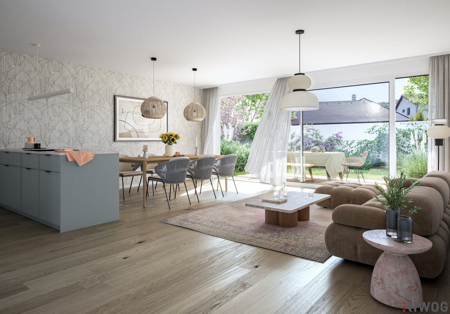 ERSTBEZUG | Exklusives Townhouse | Nähe Stadtplatz | Südwestseitiger Eigengarten und Dachgarten | Sole-Wasser-Wärmepumpe