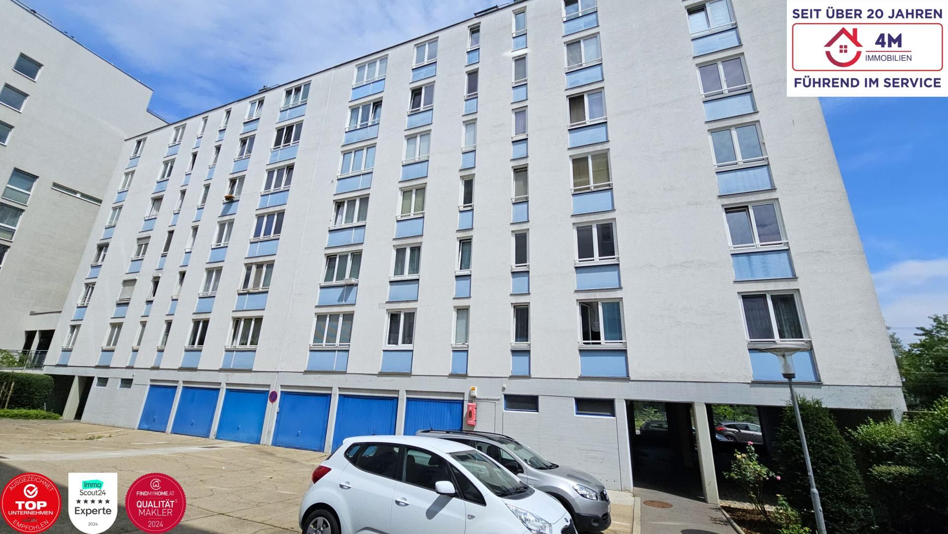 1-Zimmer-Neubauwohnung - nur 200 m von der Millennium City