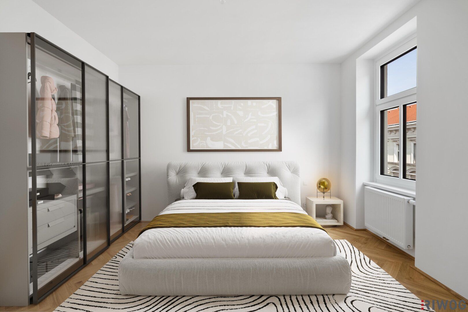 INITIATIVE TOP 100 - RAUS AUS GAS | perfekt geplante 3-Zimmer Altbauwohnung mit Balkon nahe dem Augarten | Top 2/8