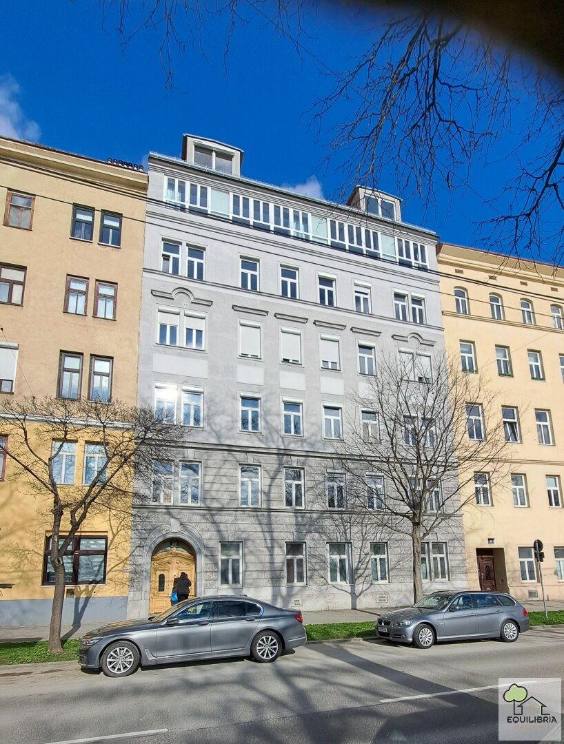 Sanierte 3-Zimmer-Wohnung mit Blick auf Donaukanal