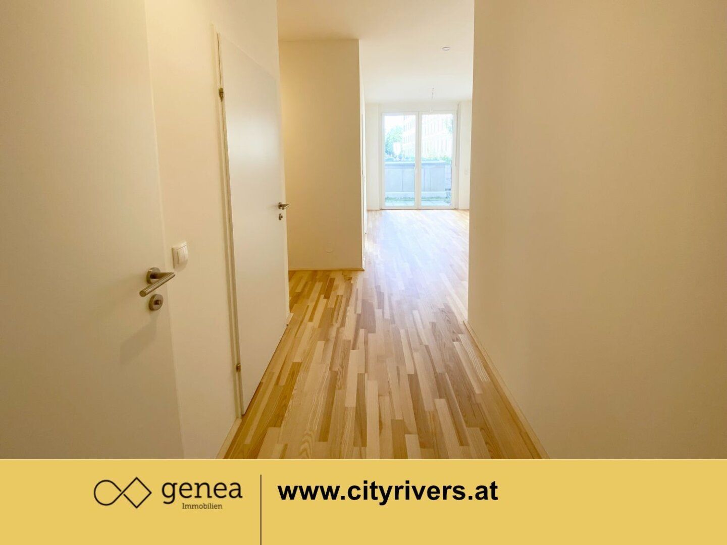 CITY RIVERS | Wohnung mit kleinem Gartenanteil | Neubau