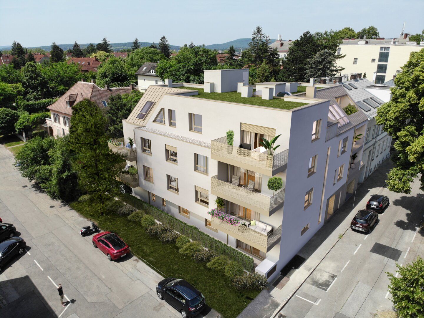 nachhaltige Klimaregulierung - 3-Zimmer mit 2 Balkonen - Wohnungen ab 6300 EUR / m² !