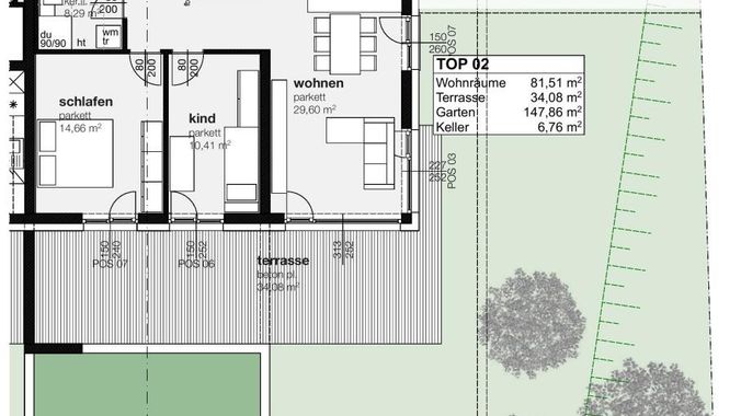 Grundriss Top 2