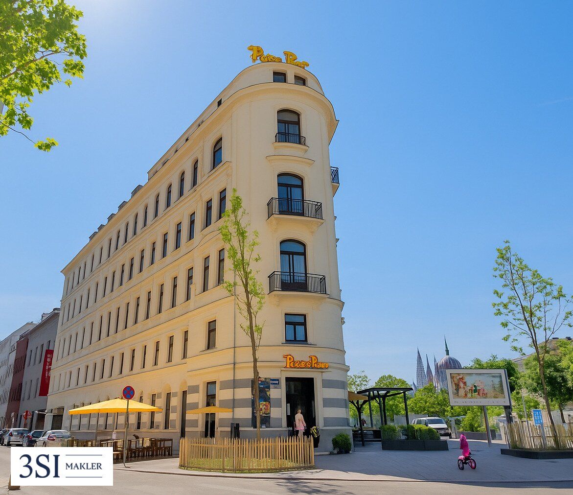 Helle 3-Zimmer-Dachgeschoßwohnung mit Stadtblick