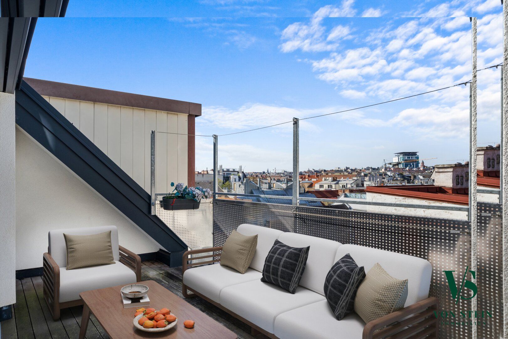 Wohnen über den Dächern Wiens - Autarkes Penthouse mit High-End-Ausstattung