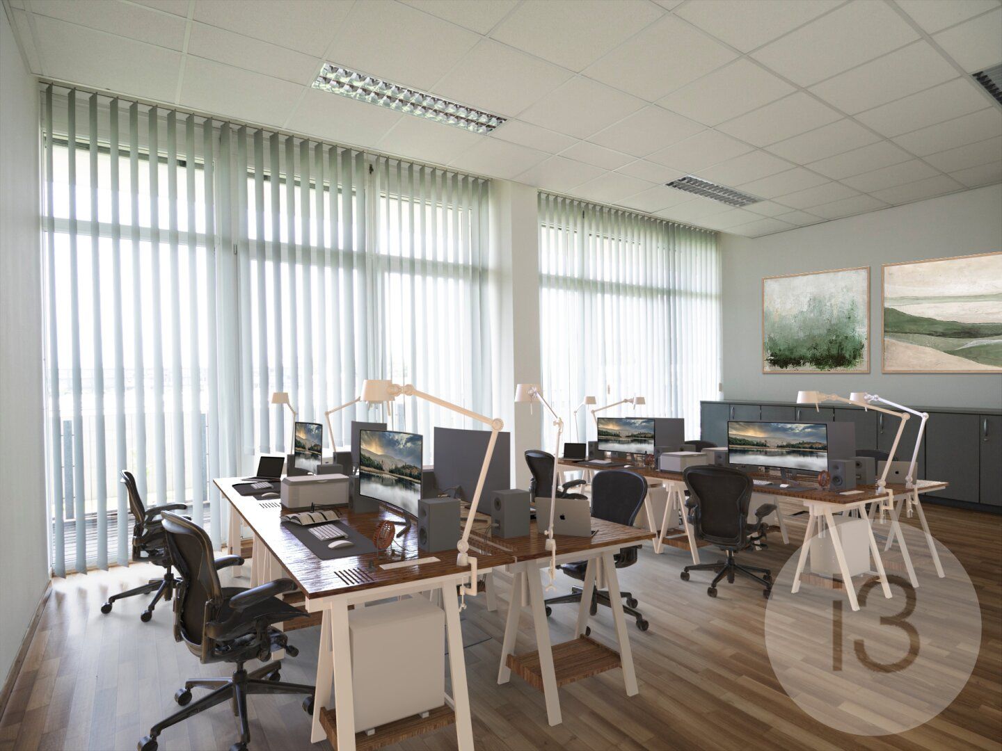 Dachgeschossbüro - große Sonnenterrasse - Panoramablick - Wals/Himmelreich - Ansicht 3