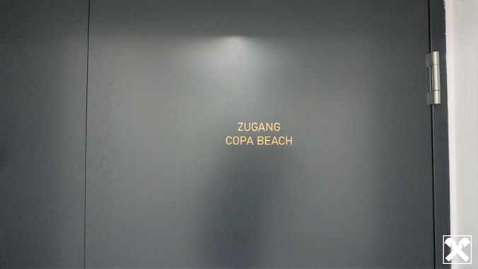 Zugang Copa Beach
