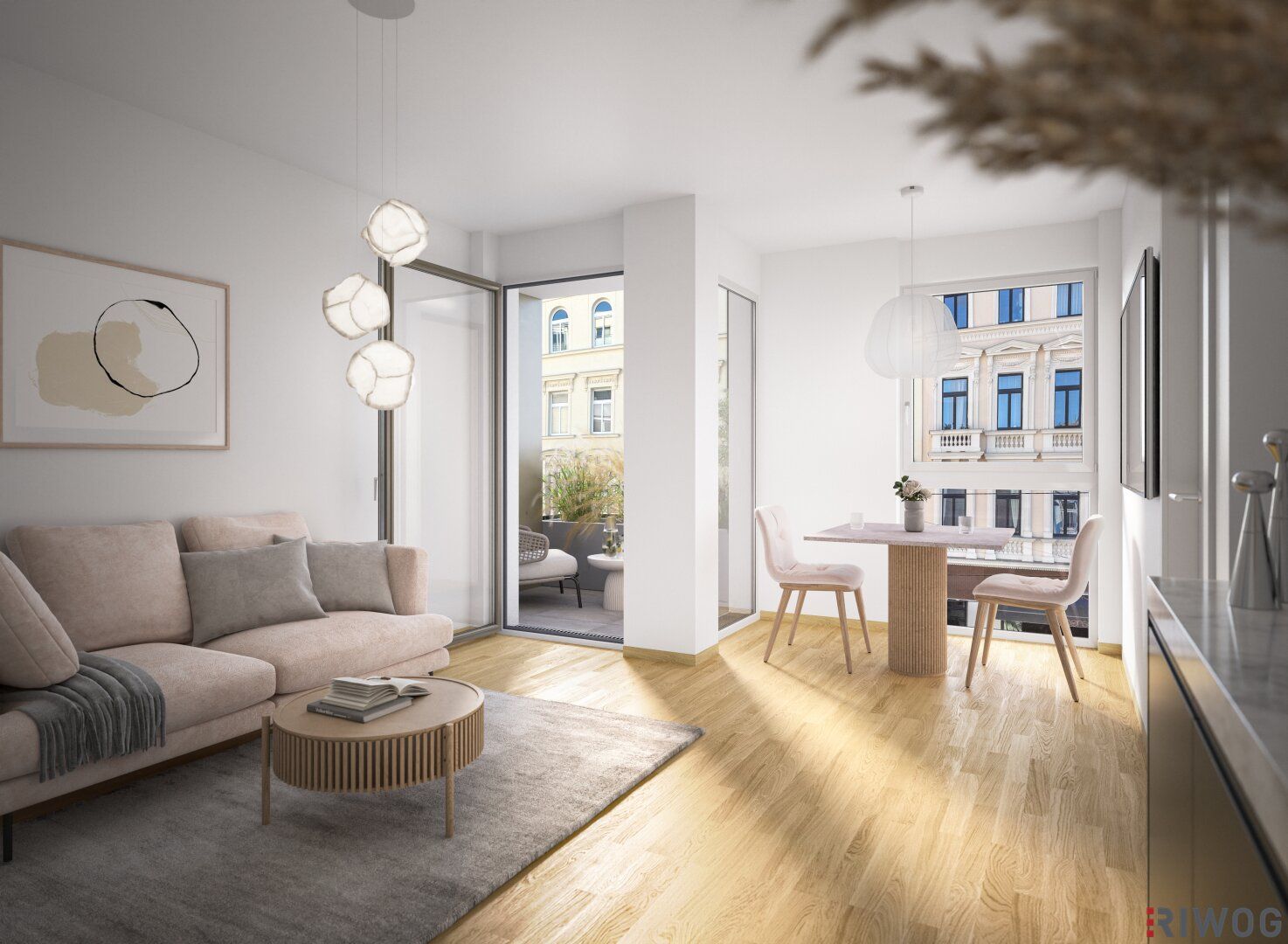 ERSTBEZUG mit Loggia | 2-Zimmer Neubauwohnung | Fernwärme | Fassadenbegrünung | TG-Stellplatz optional | Nachhaltiges Wohnbauprojekt