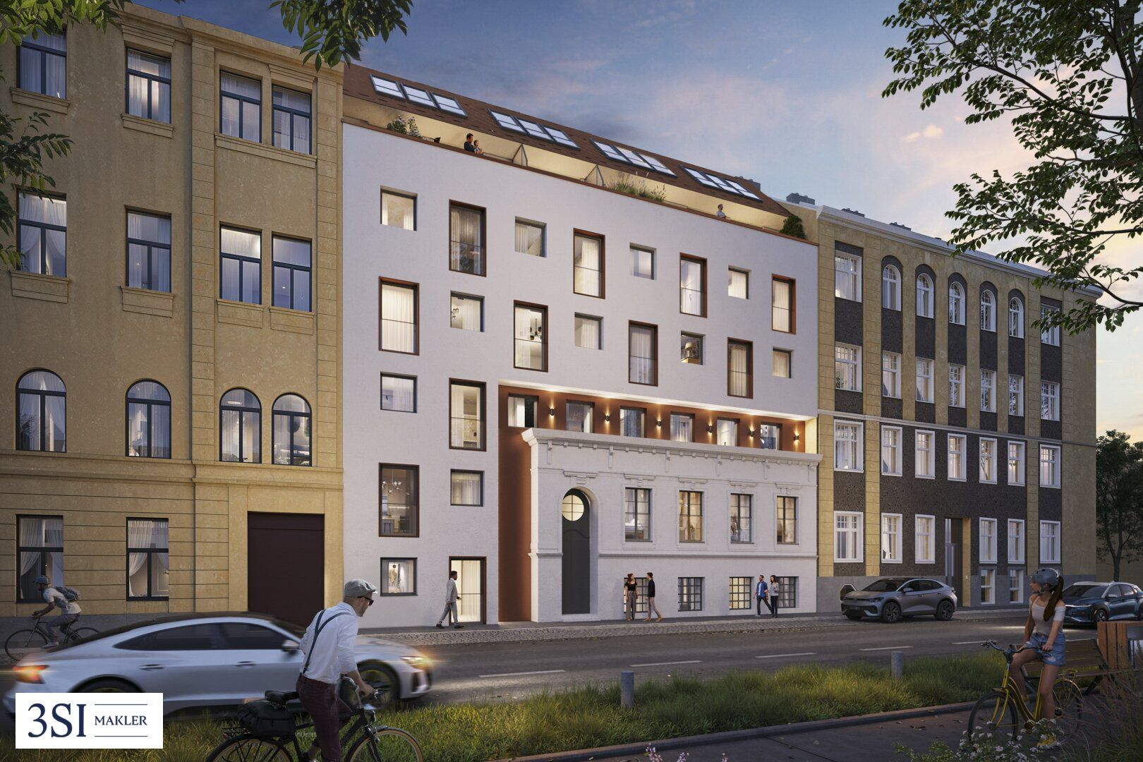 Die Symbiose: Nachhaltig und attraktiv - hofseitig gelegene 2 Zimmer-Wohnung mit Balkon
