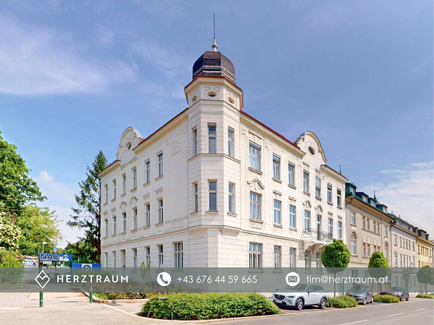Stilaltbau mit Blick über Wien - 56 m² im 2. OG mit Entwicklungspotenzial