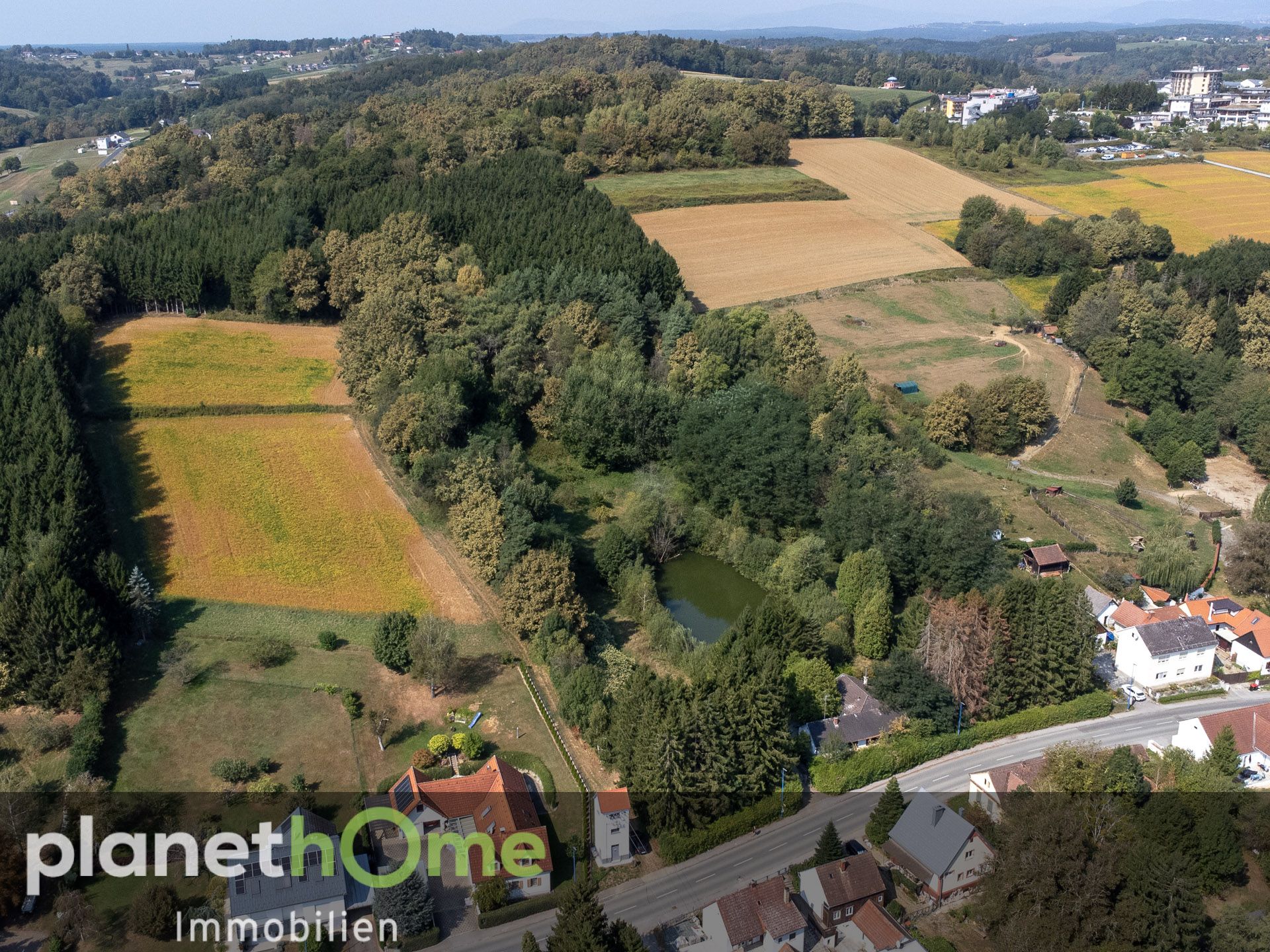 Direkte Thermennähe in Stegersbach - Traumobjekt mit Altbestand, Fischteich und Wald