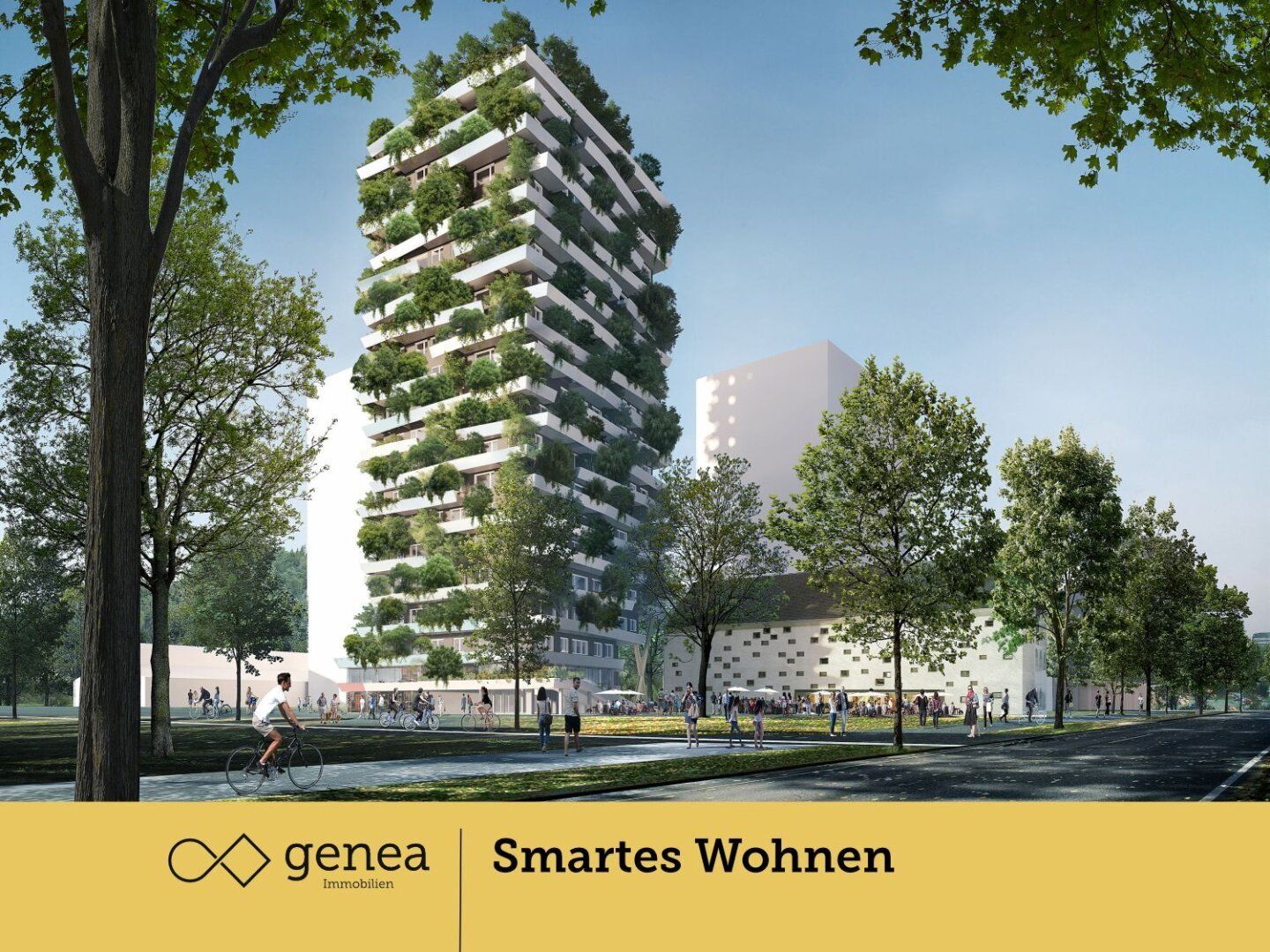 Anlegerwohnung | Green Tower | Hochhaus mit ökologischem Mehrwert und vertikalem Wald | Provisionsfrei