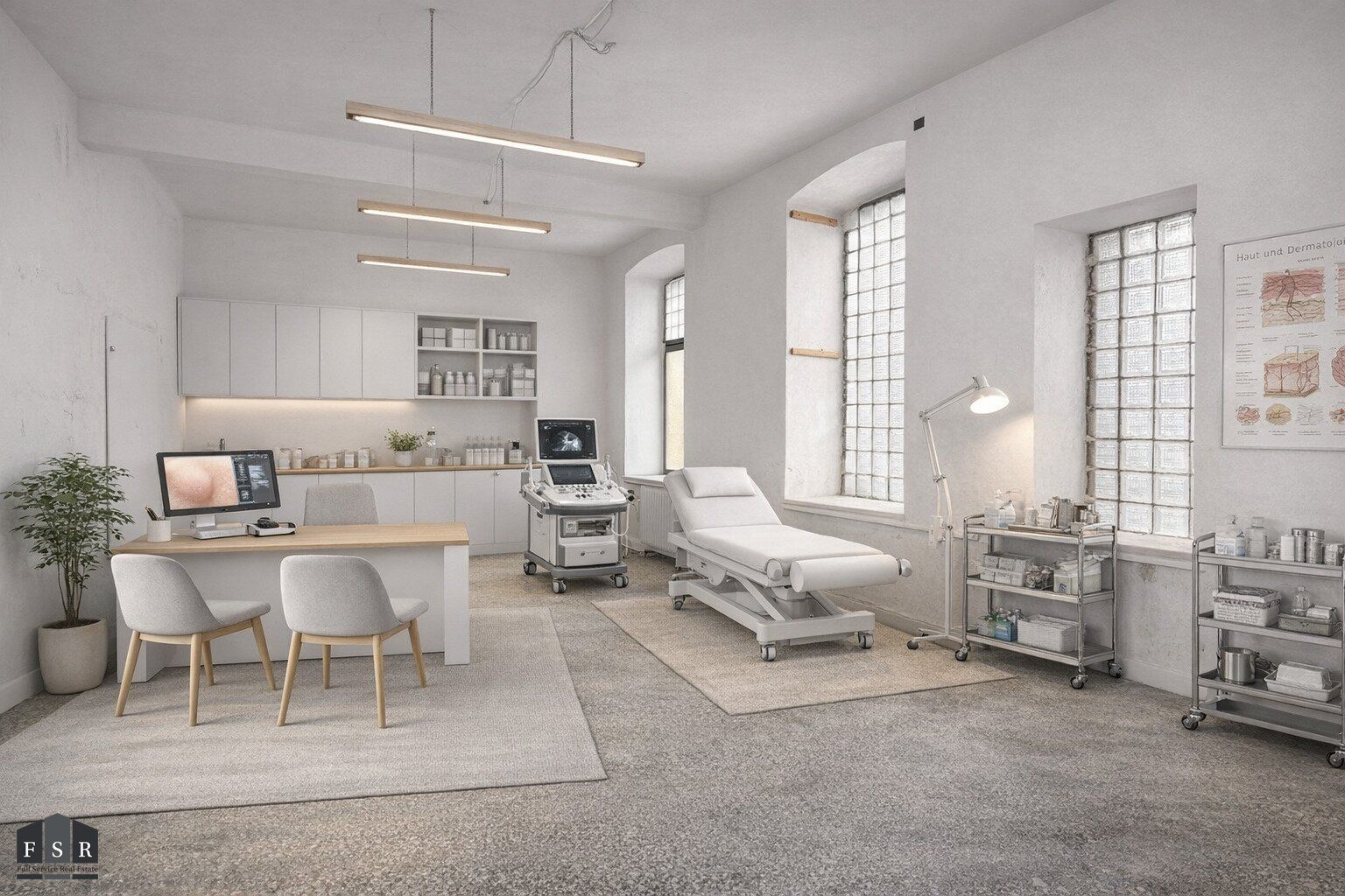 Steinwurf zum Augarten - Sanierungsbedürftige ECK- Büro/Praxis/Verkaufsfläche/Atelier - Prachtvolles Stilaltbauhaus - Ansicht 3