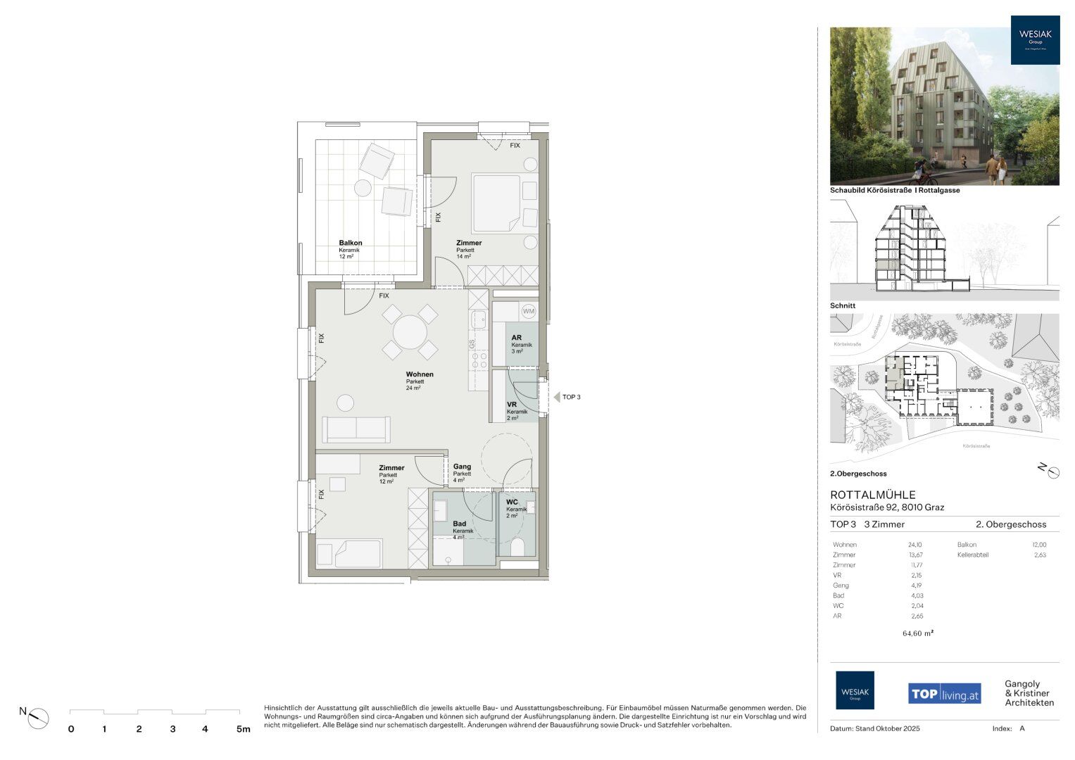 Apartment in Graz, Graben, Geidorf - More