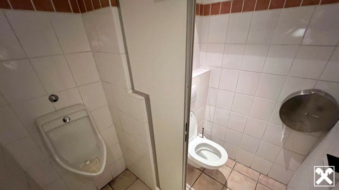 Toilette Herren