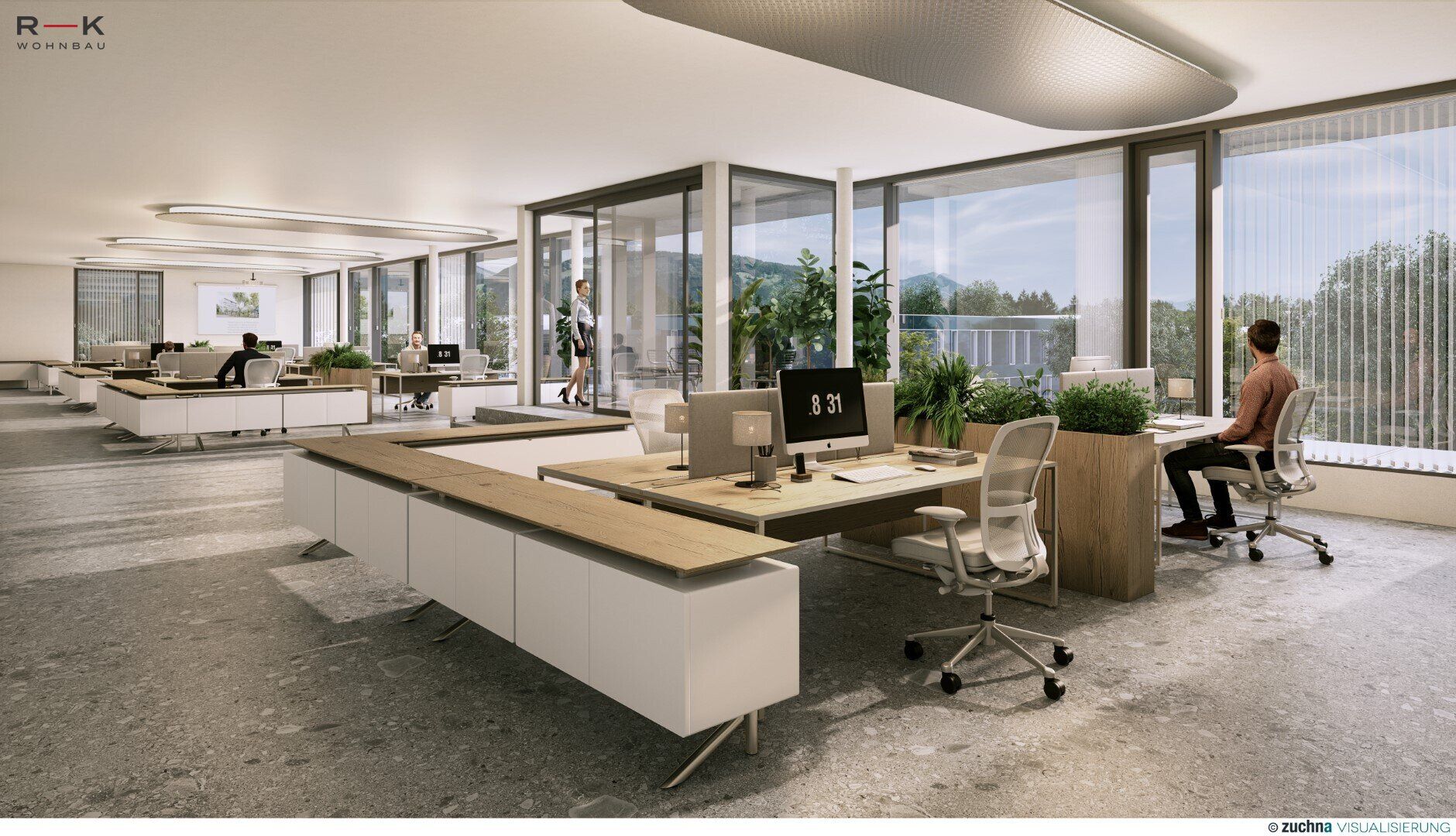 süüd 93 Büro mit ca. 504 m² in der Alpenstraße - Erstbezug - Ansicht 2