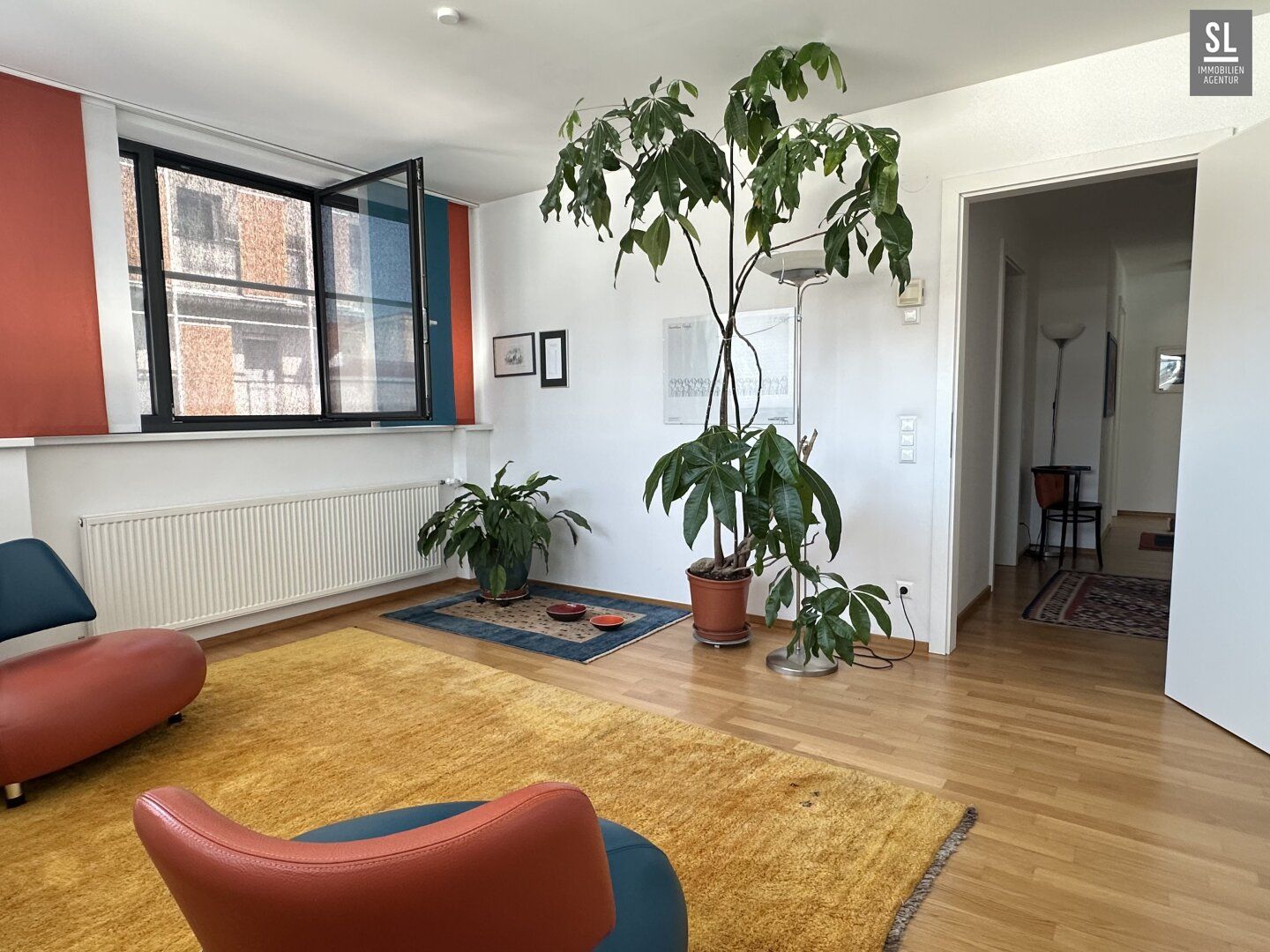 128m² ruhige - lässige Praxis- oder Büro-Einheit mit 33m² großem Süd-Westbalkon Nähe Kunsthaus, 2 TG Plätze optional - Mehr
