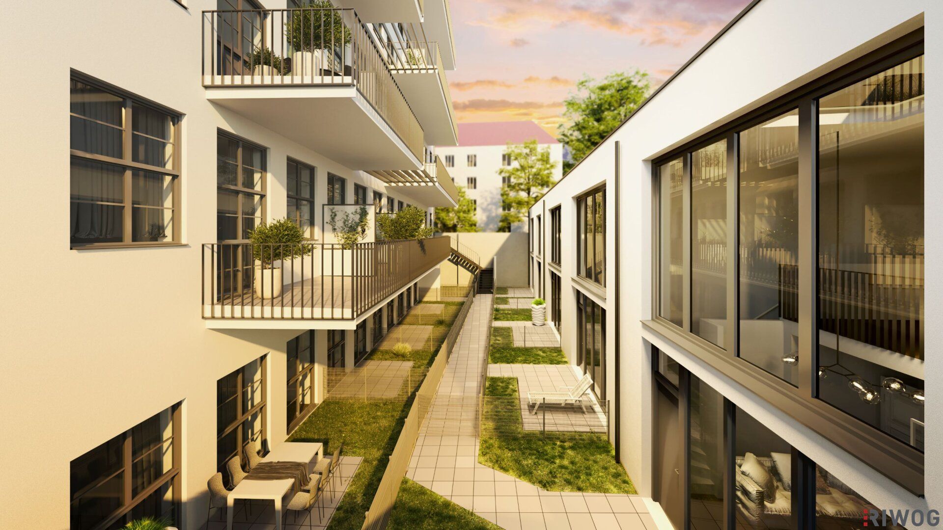 Erstbezug nach Sanierung | Süd/West Loft mit Balkon | Raumhöhe bis zu ca. 4,90 m | Büro/Praxis Nutzung und Kurzzeitvermietung möglich