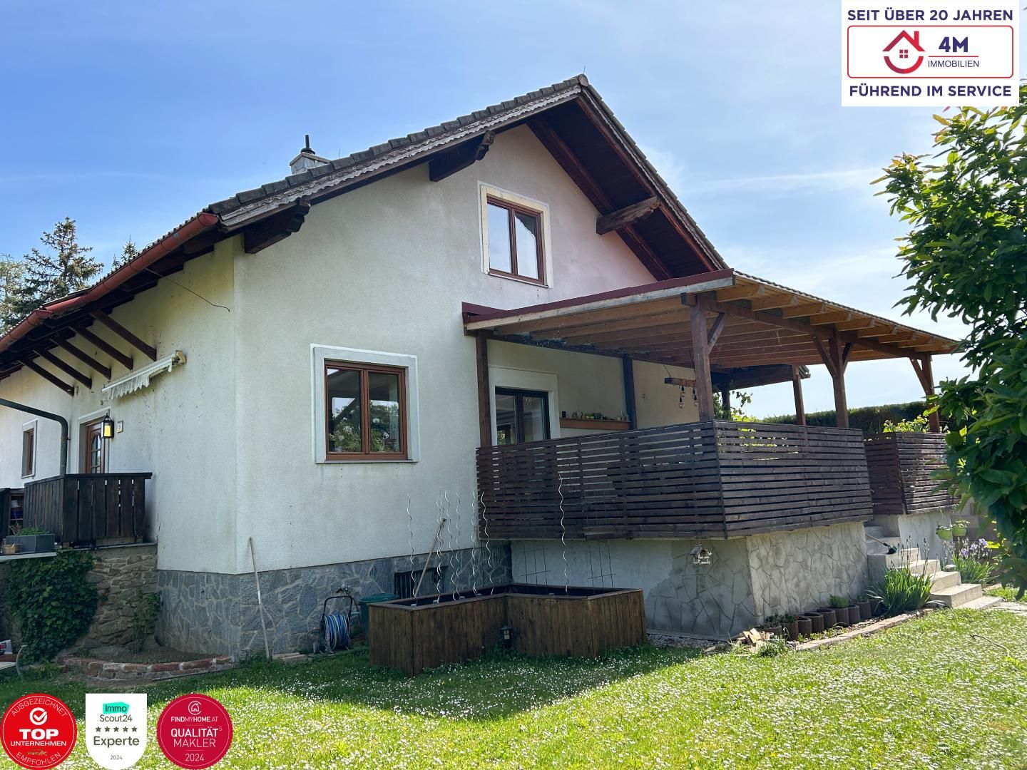   Großzügig. Grün. Geborgen - Wohnen im Einklang mit der Natur - charmantes Haus bei Tulln