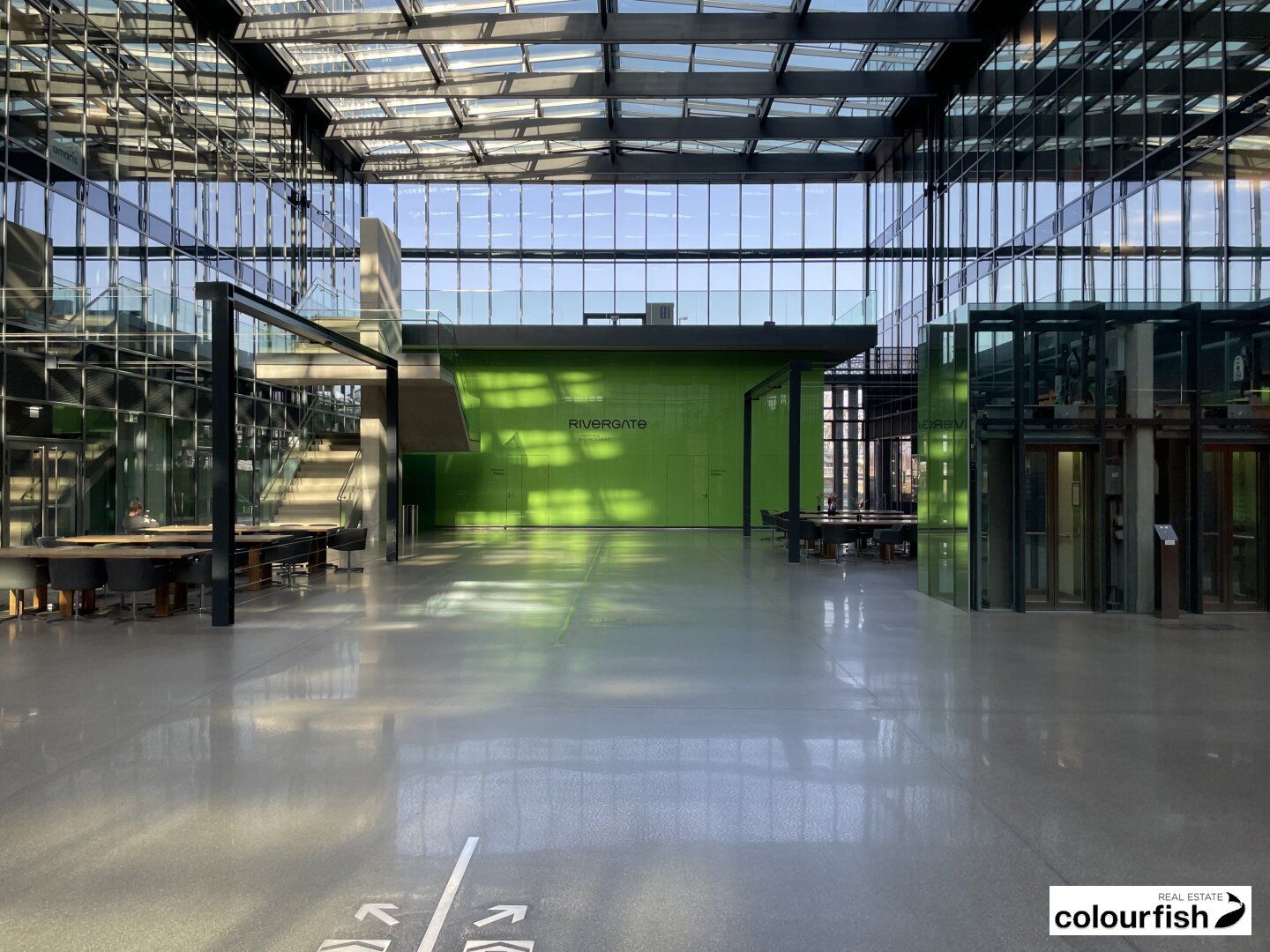 Büro mit Aussicht im attraktiven open-space Stil im Rivergate - Ansicht 3