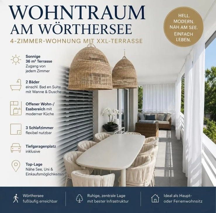 Privatverkauf: 4-Zimmer-Wohnung mit sonniger XXL-Terrasse