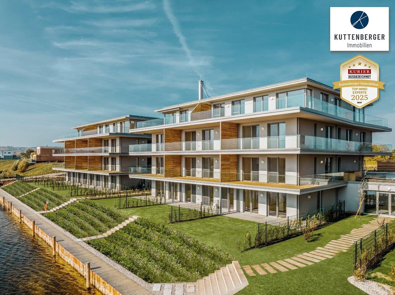 Neue und großzügige 2 Zimmer Dachgeschoßwohnung im Seepark Oggau! PROVISIONSFREI für den Käufer!