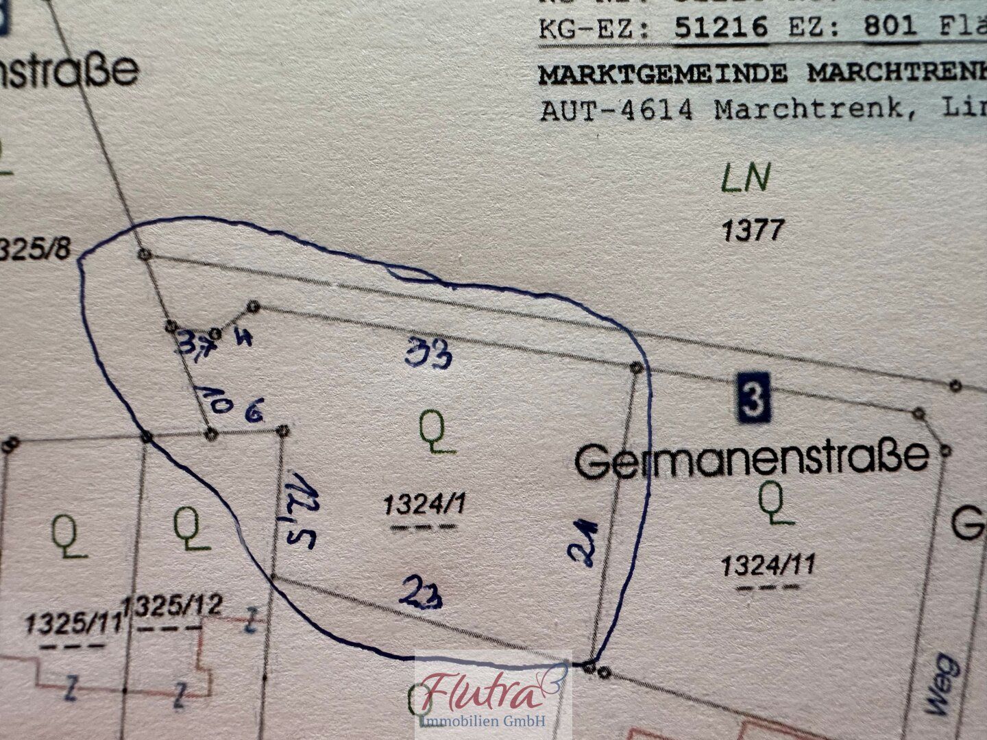Marchtrenk - Super schön gelegenes Grundstück - Voll aufgeschlossen - Mehr