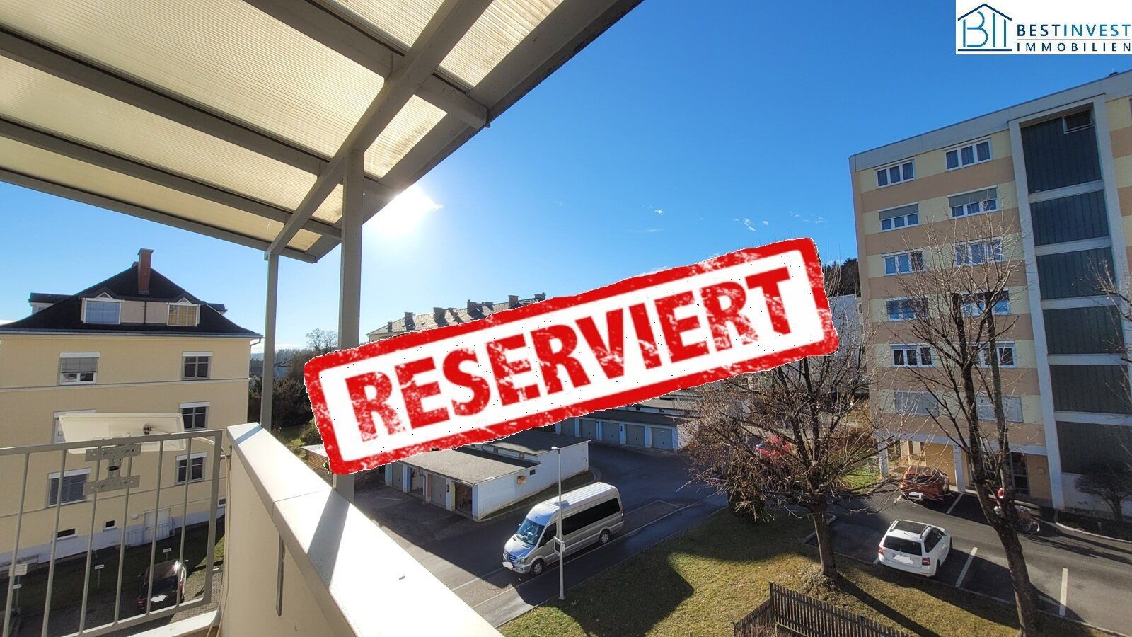 Großzügige 4 Zimmer mit 2 Balkonen und Ausblick