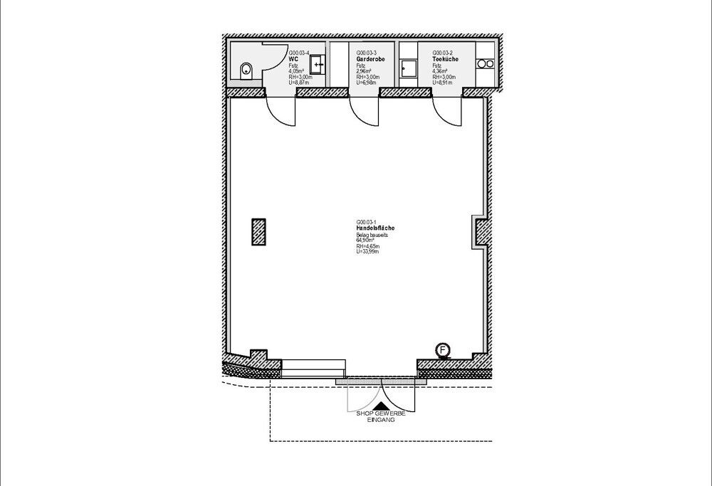 Neubau schlüsselfertige Geschäftsflächen - Ausbau nach Mieterwunsch - Mehr
