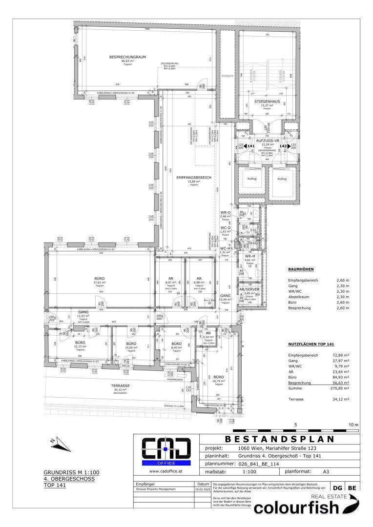Flexibles Terrassen-Neubaubüro beim Westbahnhof nach Sanierung - Mehr