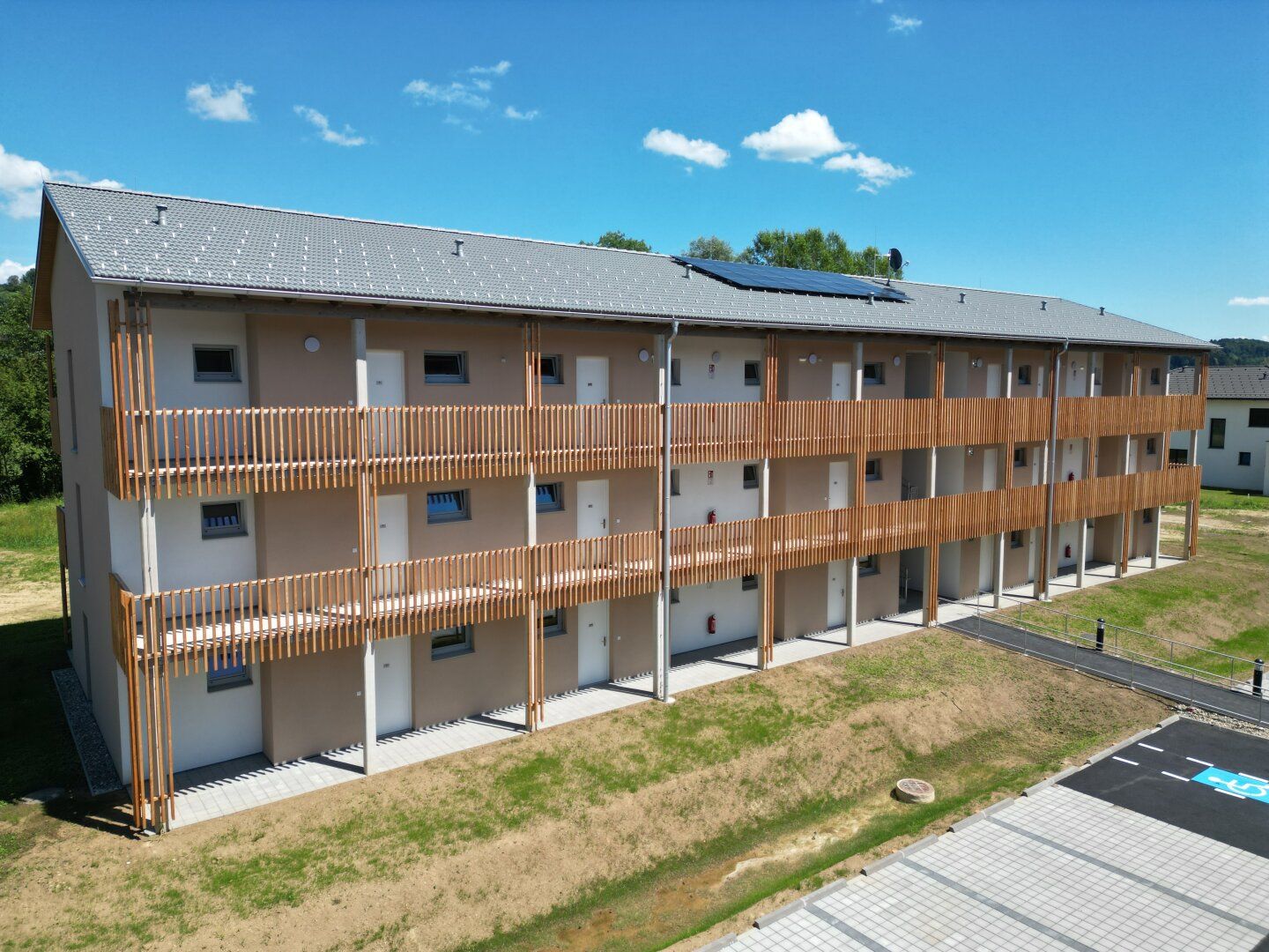Moderne 1-Zimmer-Wohnung mit Terrasse in Heiligenkreuz am Waasen - Erstbezug!