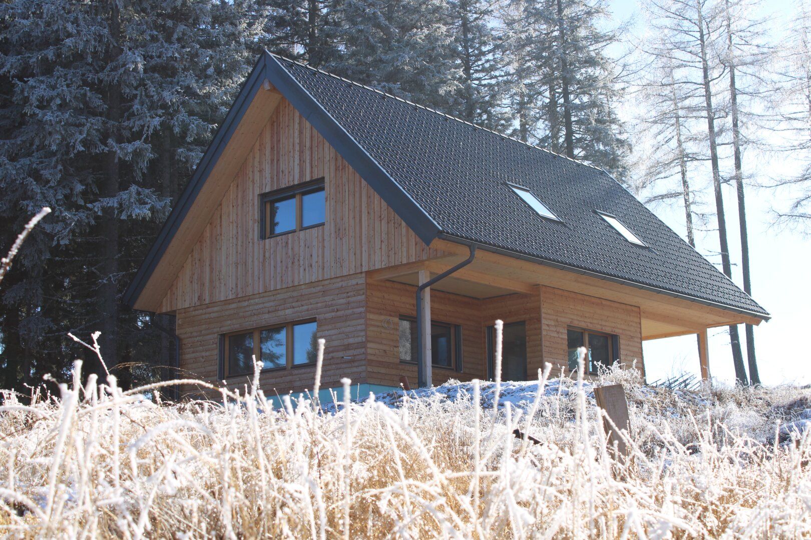Wunderschönes Ferienhausprojekt in TOP-(AN)-Lage (Modriach) Haus B