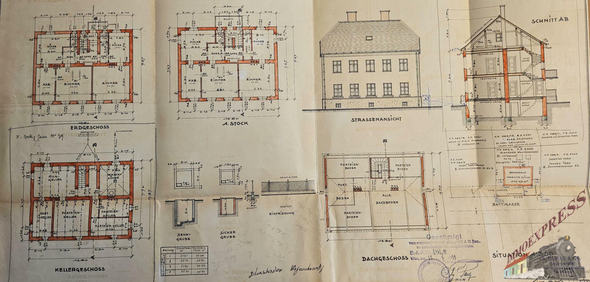 1100 Wien Laaerwald - sanierungsbedürftiges Mehrfamilienhaus