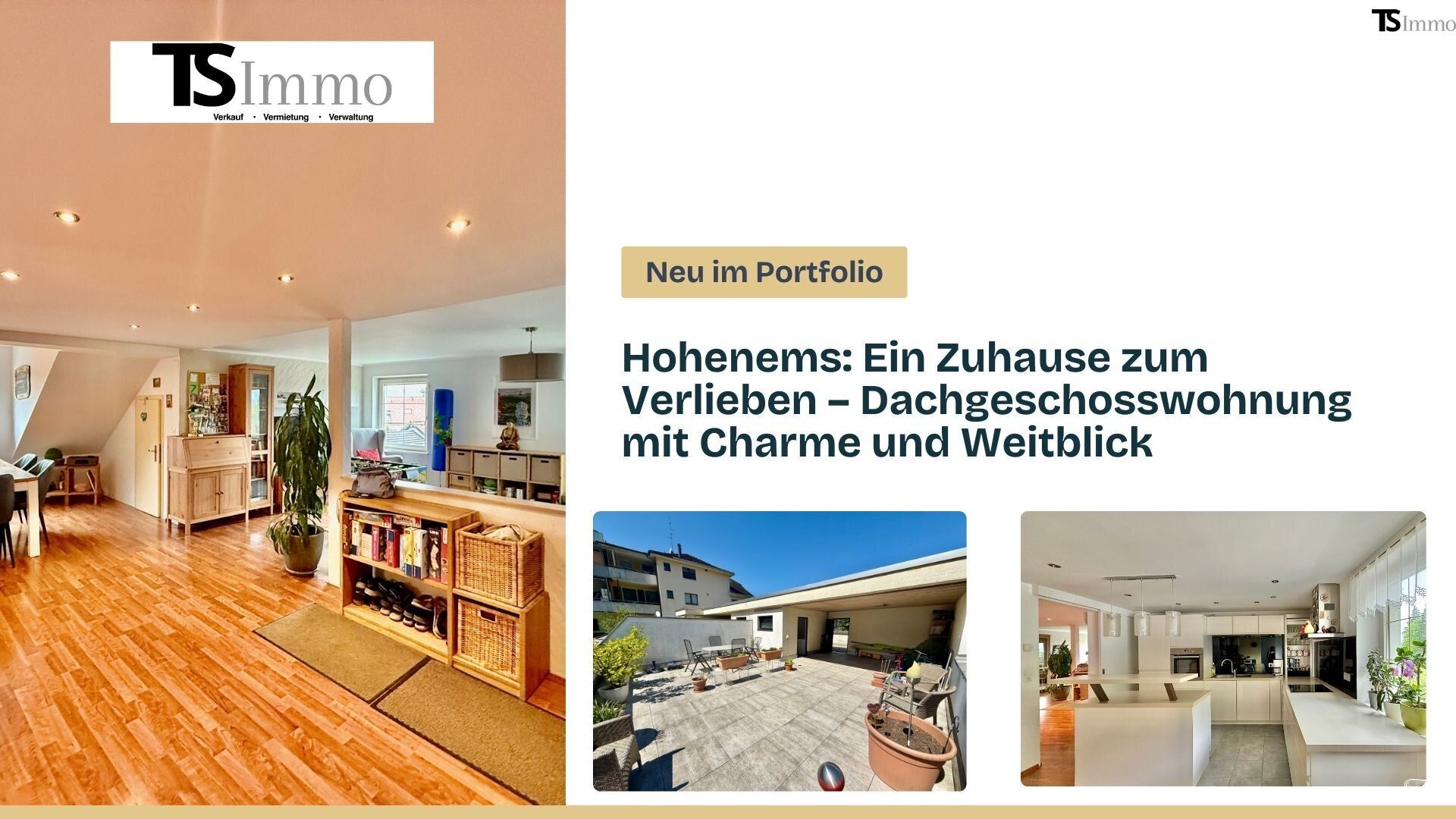 Hohenems: Ein Zuhause zum Verlieben - Dachgeschosswohnung mit Charme und Weitblick