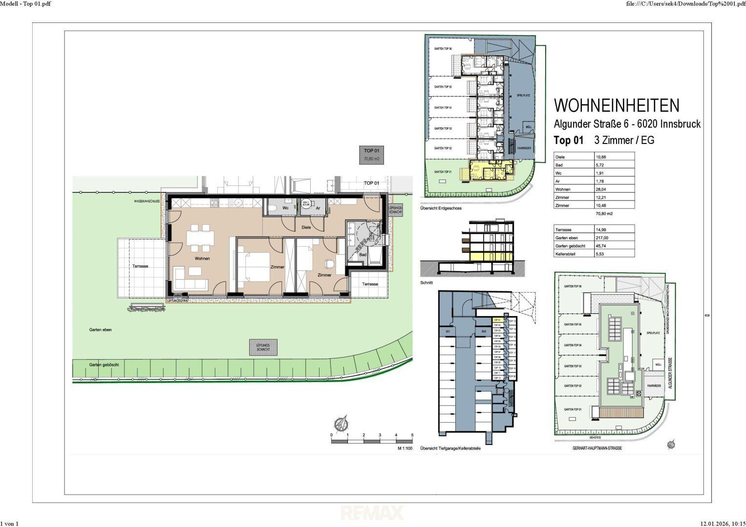 Wohnung – Innsbruck - Mehr