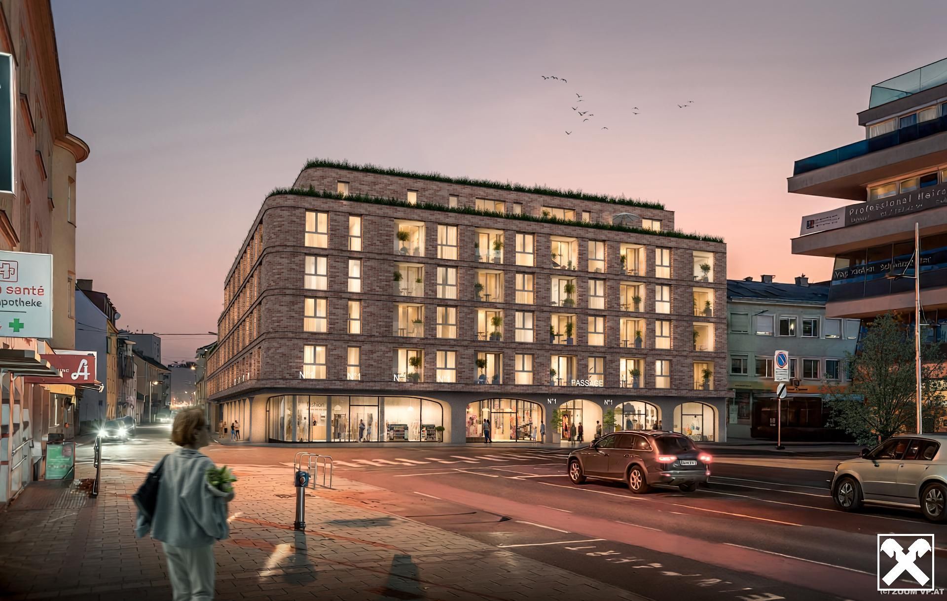 Stilvolle 2-Zimmer-Wohnung am Hauptplatz - Ansicht 2