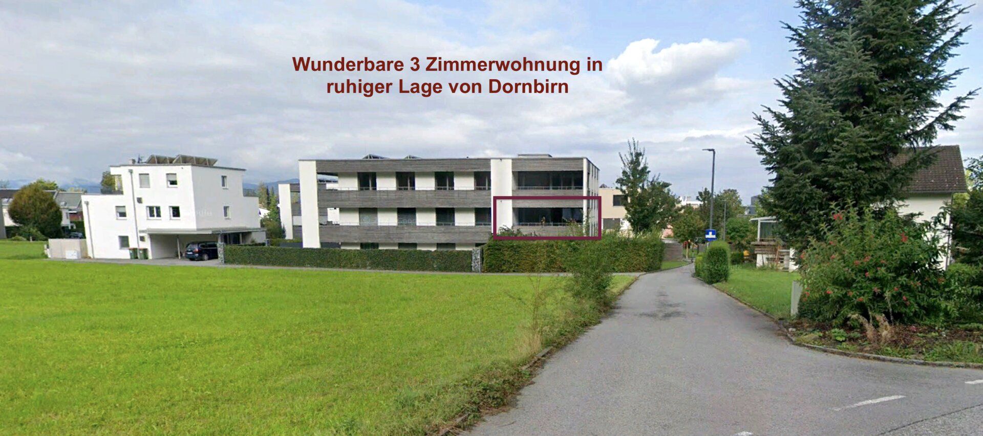Traumhafte 3-Zimmer-Wohnung mit großer Sonnenterrasse in Dornbirn - Stilvoll wohnen unter € 400.000,-!